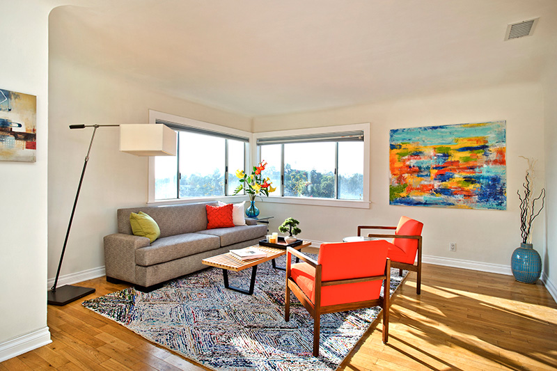 Silverlake staging in Los Angeles